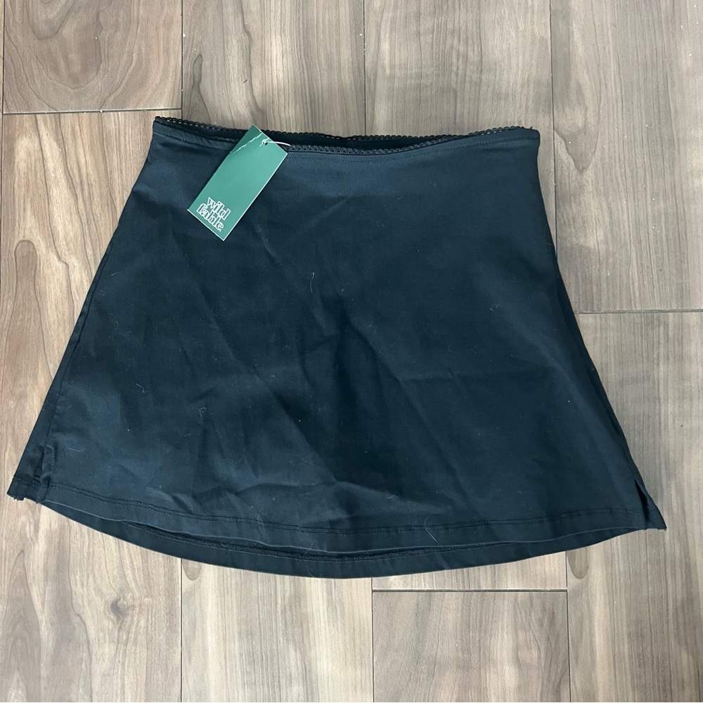 Wild Fable Black Mini Skirt